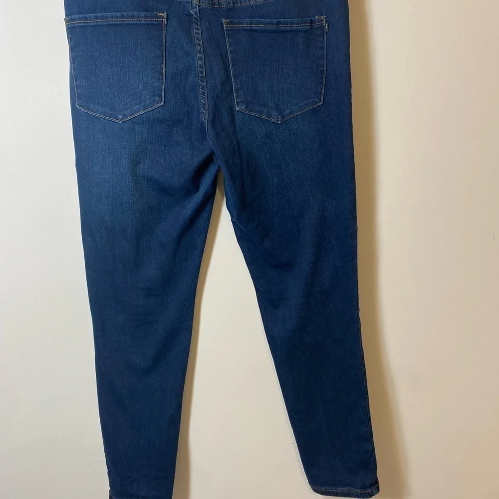 Tahari Kelly Skinny Blue Jeans Womens Size 10